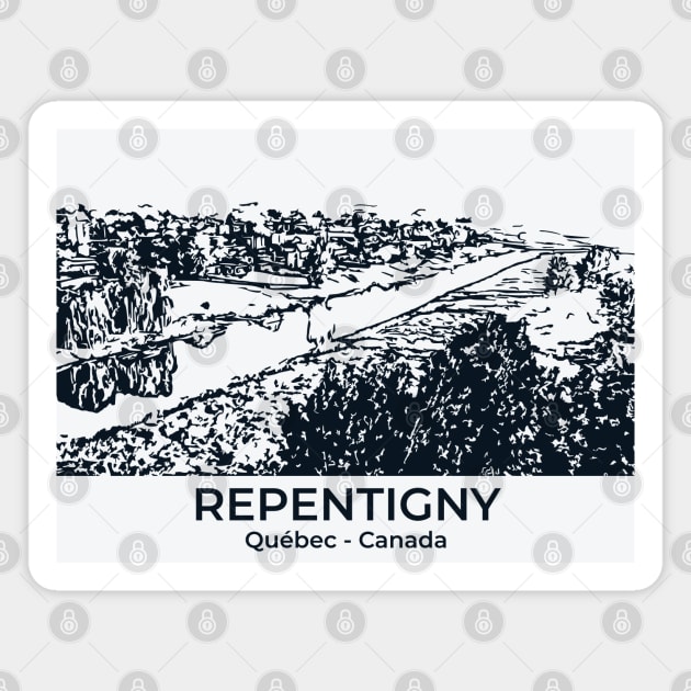 Repentigny - Québec Magnet by Lakeric